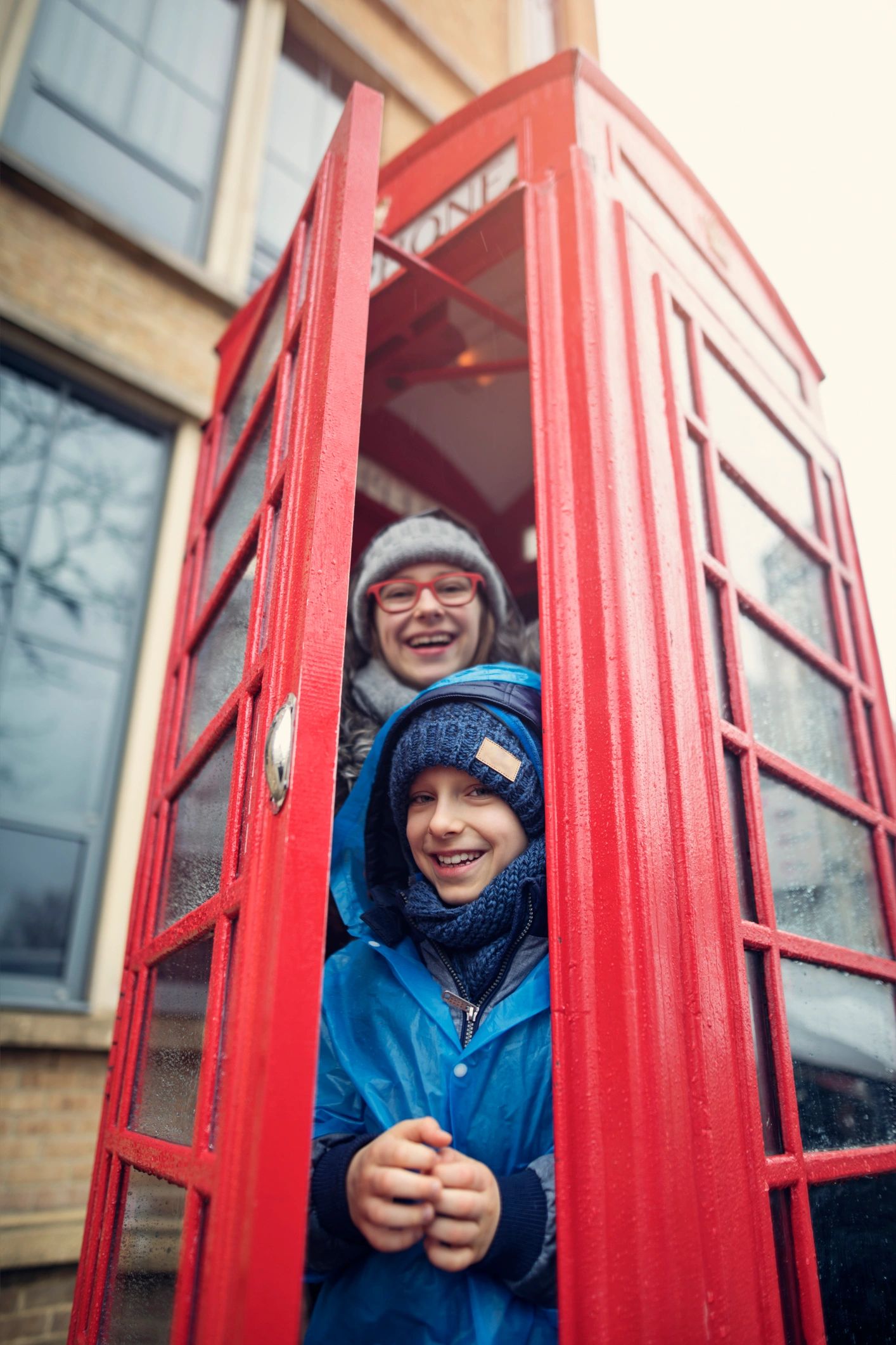 retro phone booth event